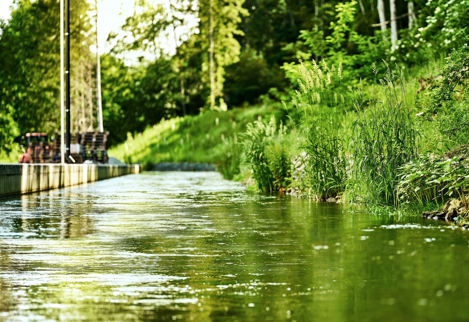 Grüner Strom aus Wasserkraft